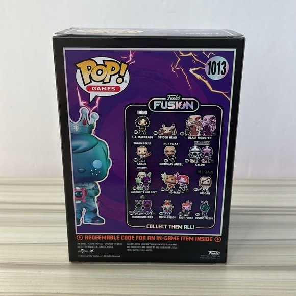 Funko Fusion POP Cosmic Freddy Funko Exclusive  #1013 New Ships with protector - Picture 3 of 7